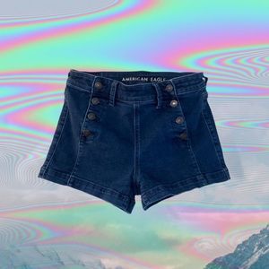 AE high-rise sailor shorts